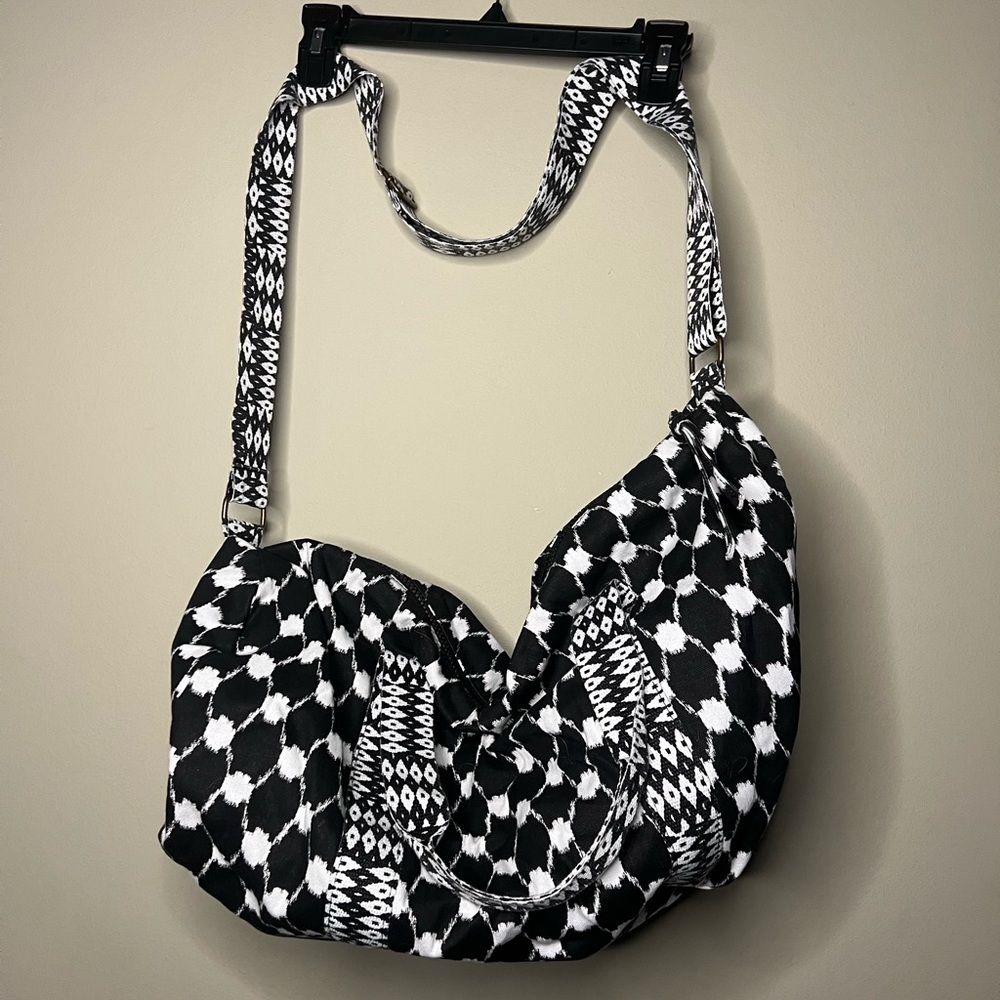 Francesca’s duffle bag